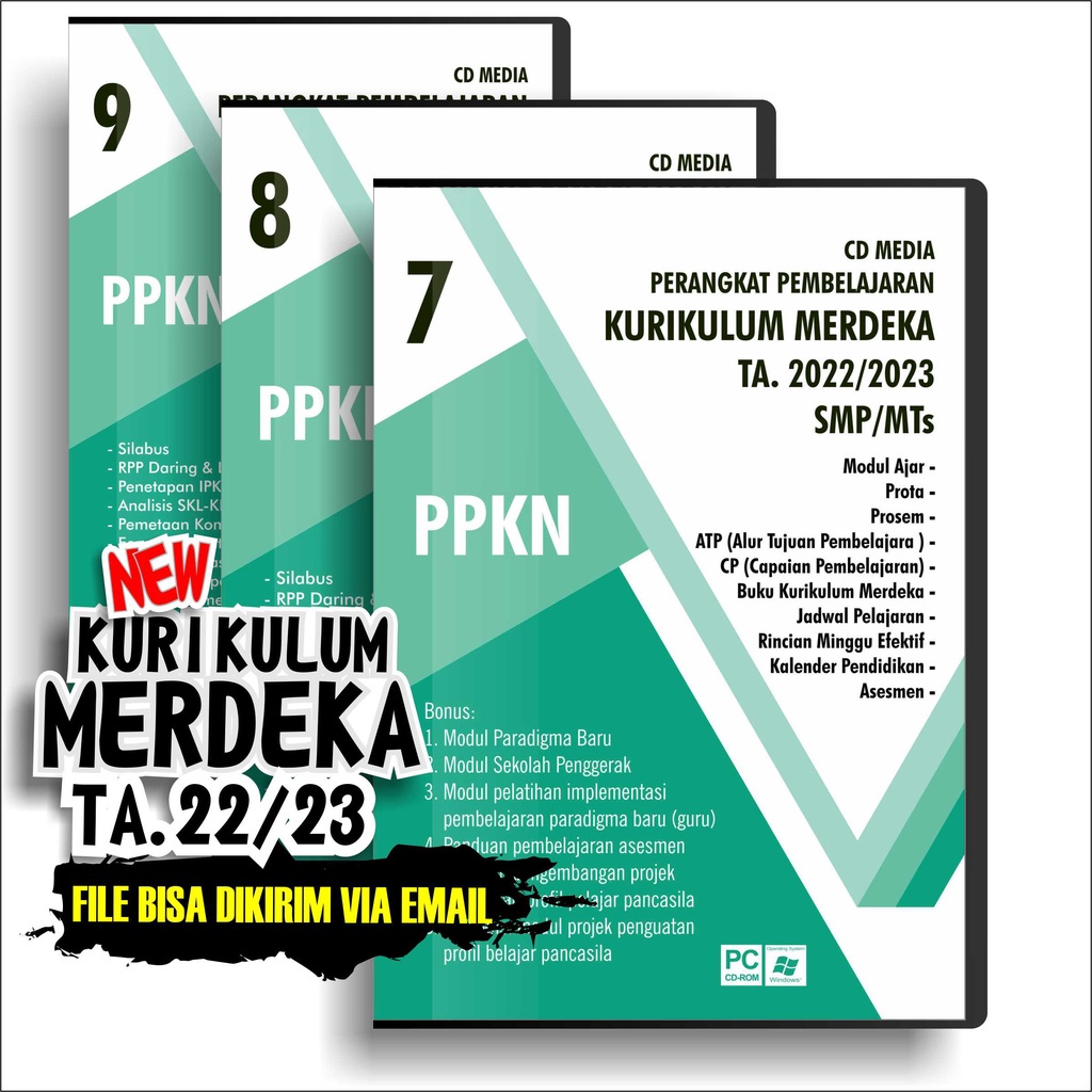 Jual PAKET BUNDLING 30 MAPEL RPP SMP MTS KURIKULUM MERDEKA (KUMER ...
