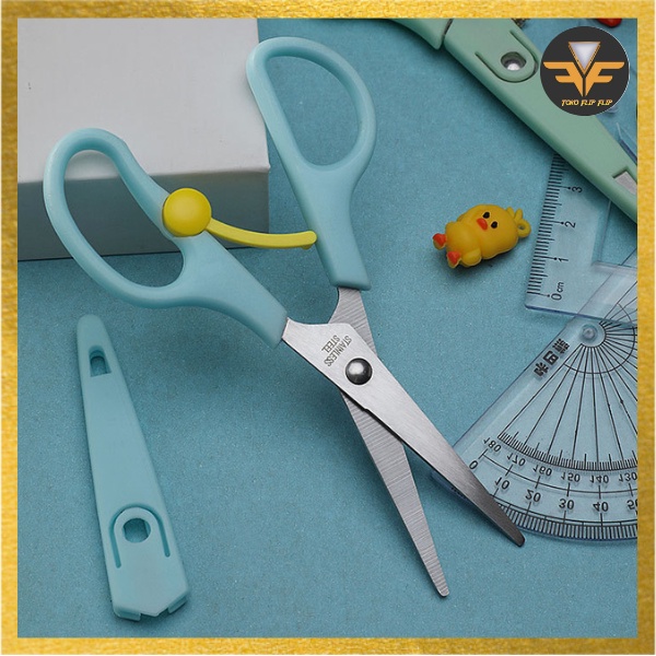 Jual Tiny Bites Scissors Food Shears Gunting Makanan Bayi dan Anak Gunting ATK Kertas Stationery
