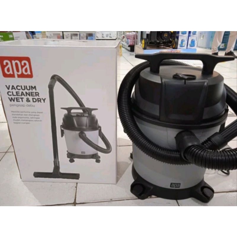 Jual APA Vacuum Cleaner Penghisap Debu Wet and Dry Putih Shopee Indonesia