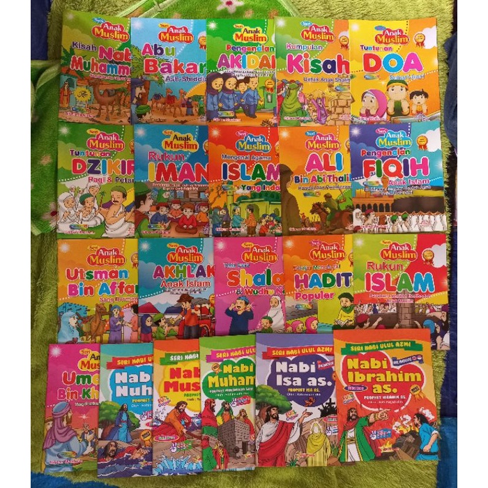 Jual ORIGINAL BUKU CERITA ANAK SERI ANAK MUSLIM SERI NABI ULUL AZMI ...