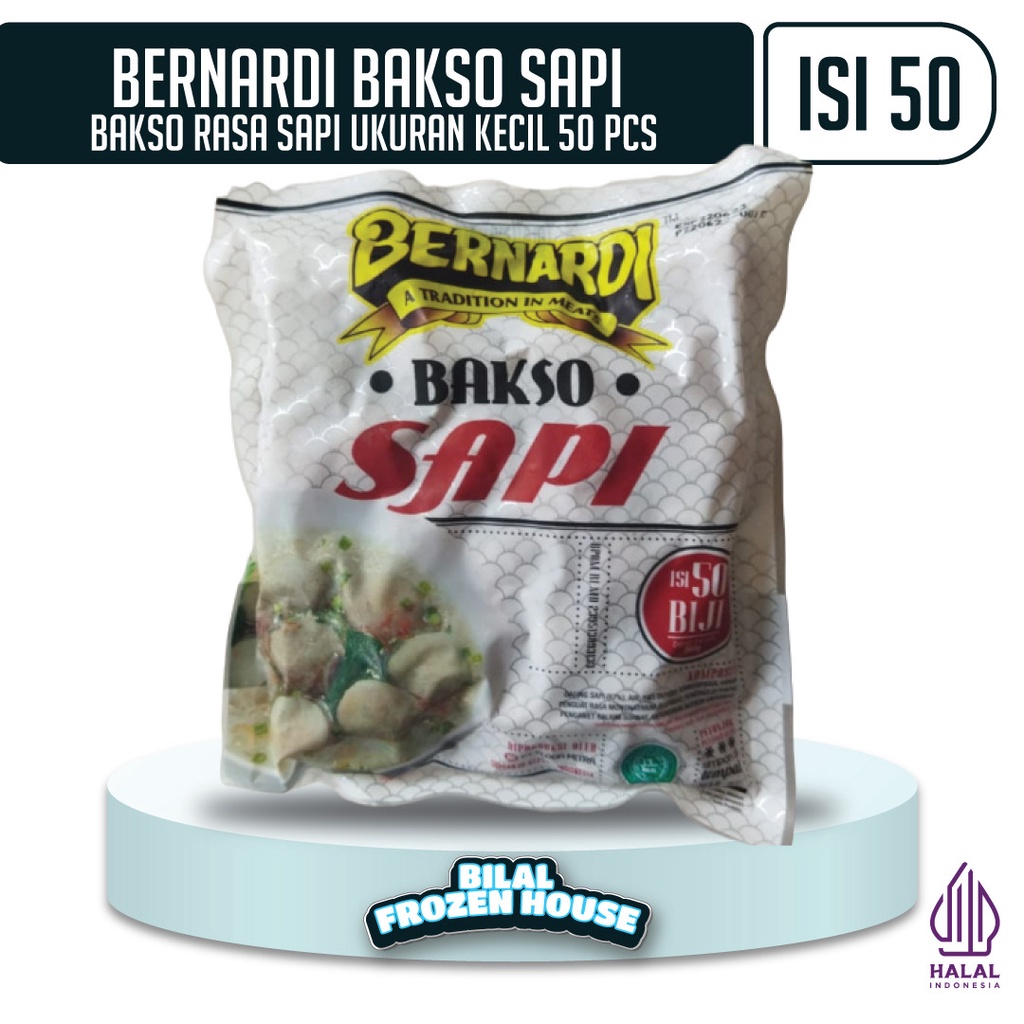 Jual Bernardi Baso Sapi Bakso Sapi Isi 50pcs Bakso Sapi Isi 25pcs