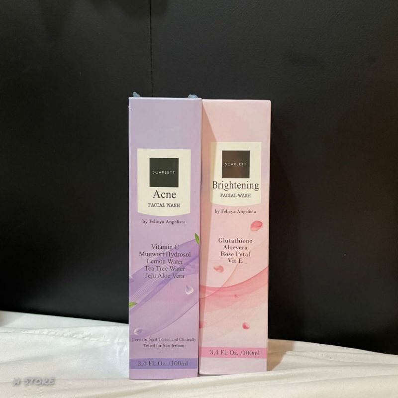 Jual Scarlett Facial wash ( Semau Varian ) Shopee Indonesia