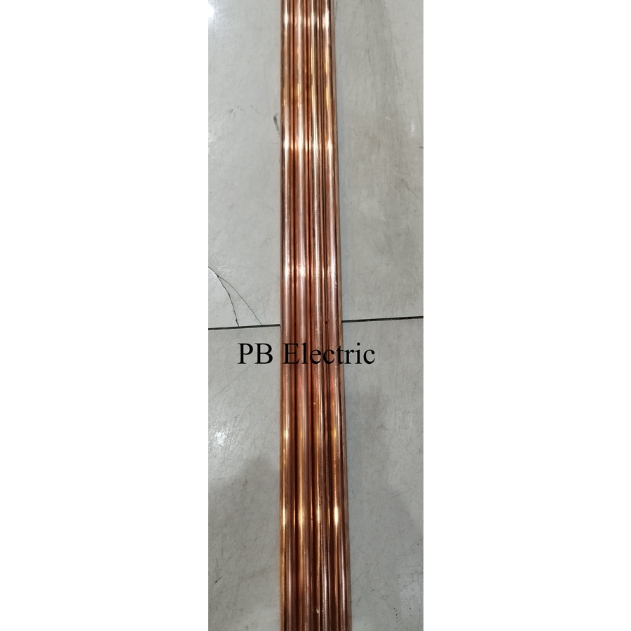 Jual Grounding Rod 5/8 x 2 Meter / Copper Rod 5/8 x 2 Meter / Batang