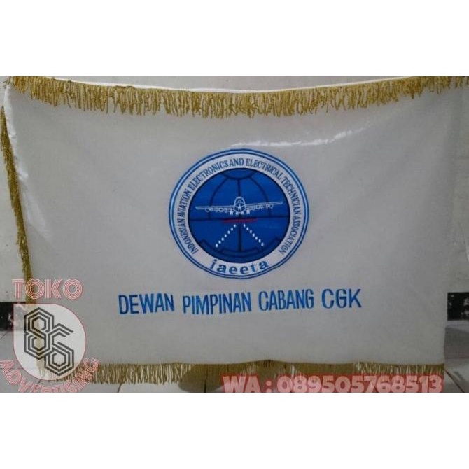 Jual Termurah Bendera Pataka Iaeeta Uk 90x135 Menerima Pembuatan