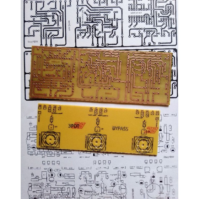 Jual PCB EFEK GITAR 3 IN 1 PEDALS Shopee Indonesia