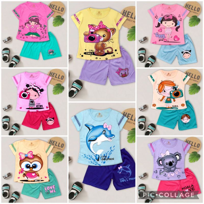Jual Setelan Baju Anak Perempuan / Set baju anak Bayi | Shopee Indonesia