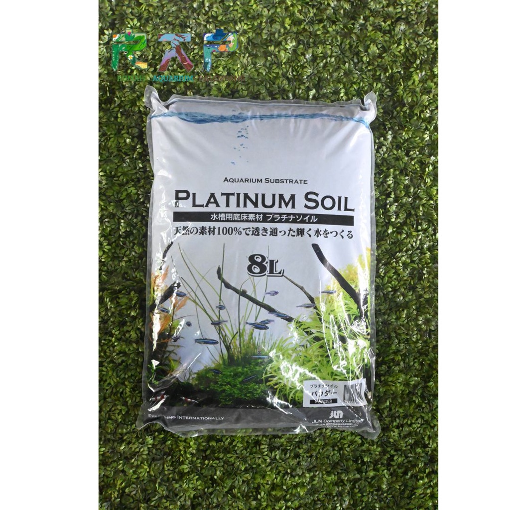 Jual PLATINUM SOIL 8L SUBSTRATE PUPUK DASAR TANAMAN AQUARIUM AQUASCAPE KOLAM Shopee Indonesia