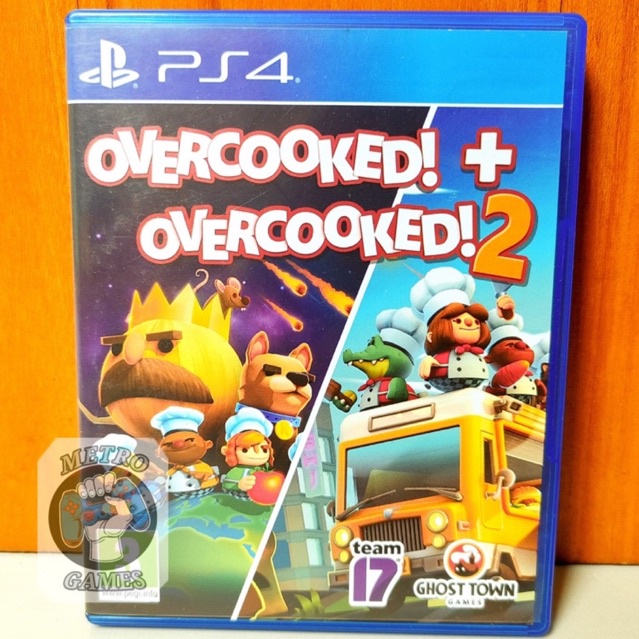 Overcooked 1 hot sale and 2 ps4