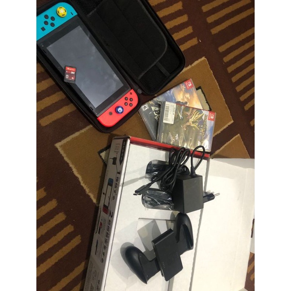 Jual Nintendo Switch V2 Full Set | Shopee Indonesia