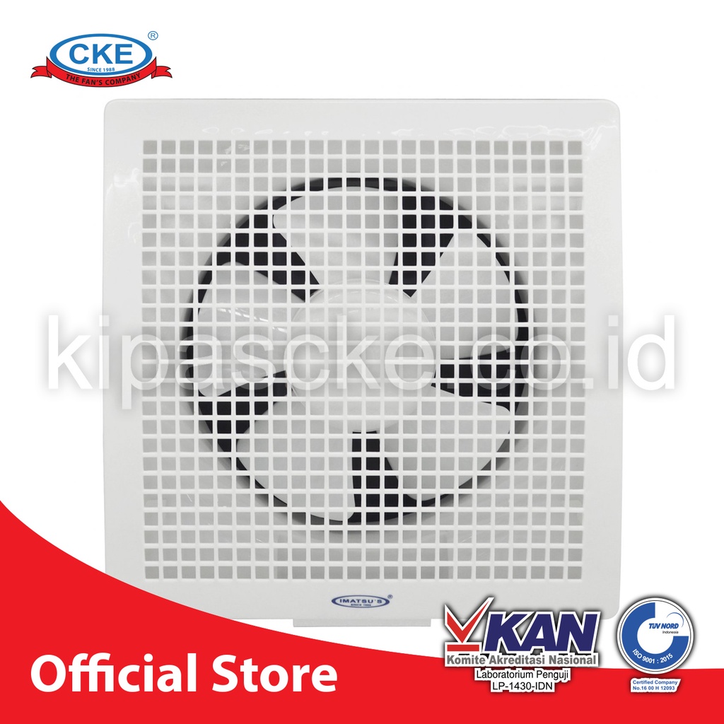 Jual KIPAS DINDING/Exhaust Fan/Hexos Dinding 8 Inch Garansi Resmi ...
