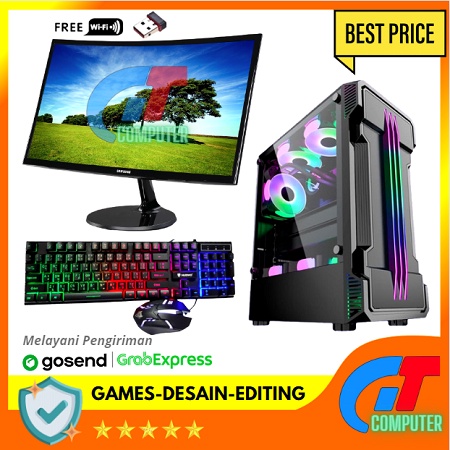 Pc Racing, Pc Gaming Completo, Intel Core I5-10400f