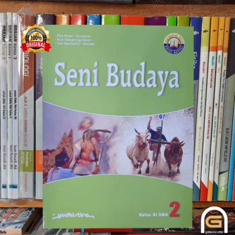 Jual Buku Seni Budaya untuk Kelas 2 SMA Kur. 2013 Revisi Penerbit ...