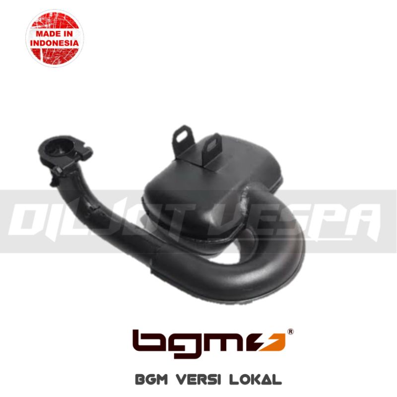 Jual knalpot bigbox vespa 150cc knalpot big box standar racing