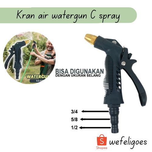 Jual KERAN AIR SEMPROT WATERGUN JET SPRAY / KERAN AIR SEMPROT / HOSE