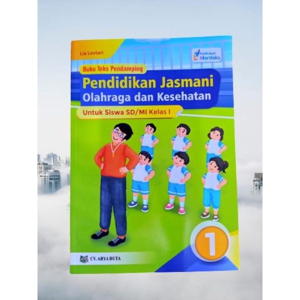 Jual ORI Buku Teks Pendidikan Jasmani PJOK Kurikulum Merdeka Untuk SD Mi Kelas 1 Edisi Terbaru