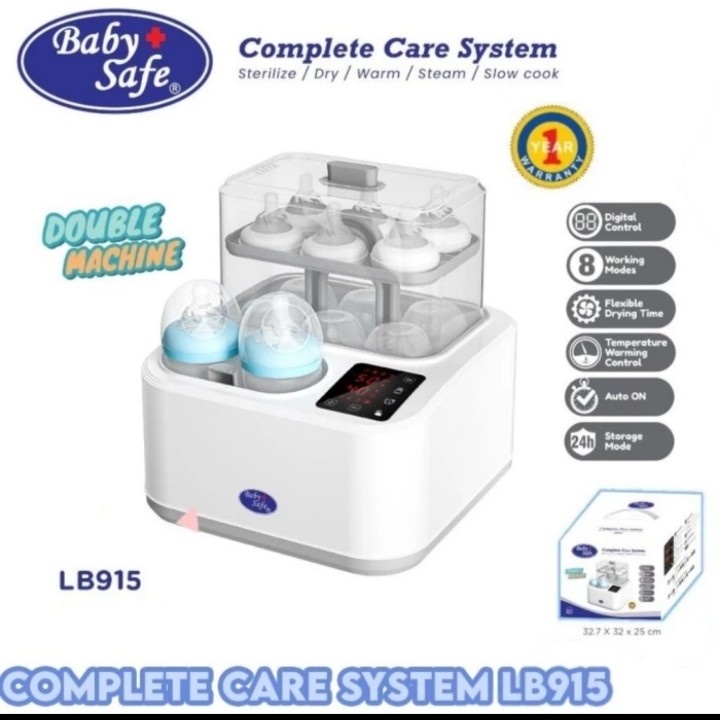 Jual Baby Safe Complete Care System Sterilizer, Warmer, Dry, Steam
