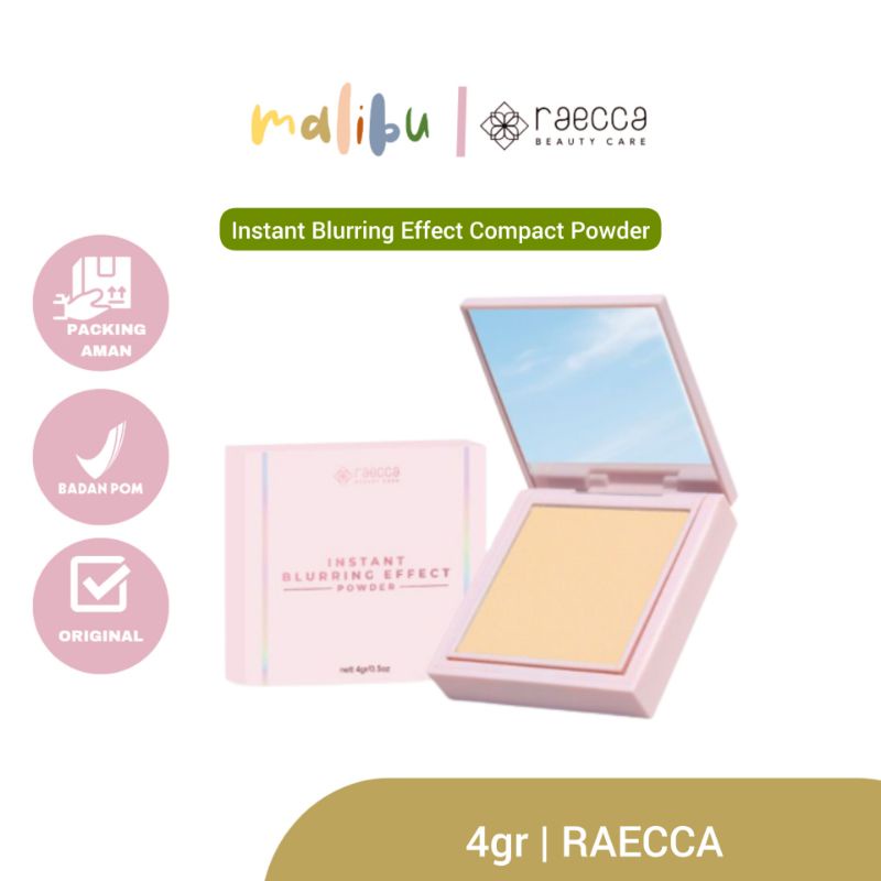 Jual INSTANT BLURRING EFFECT COMPACT POWDER RAECCA | Shopee Indonesia