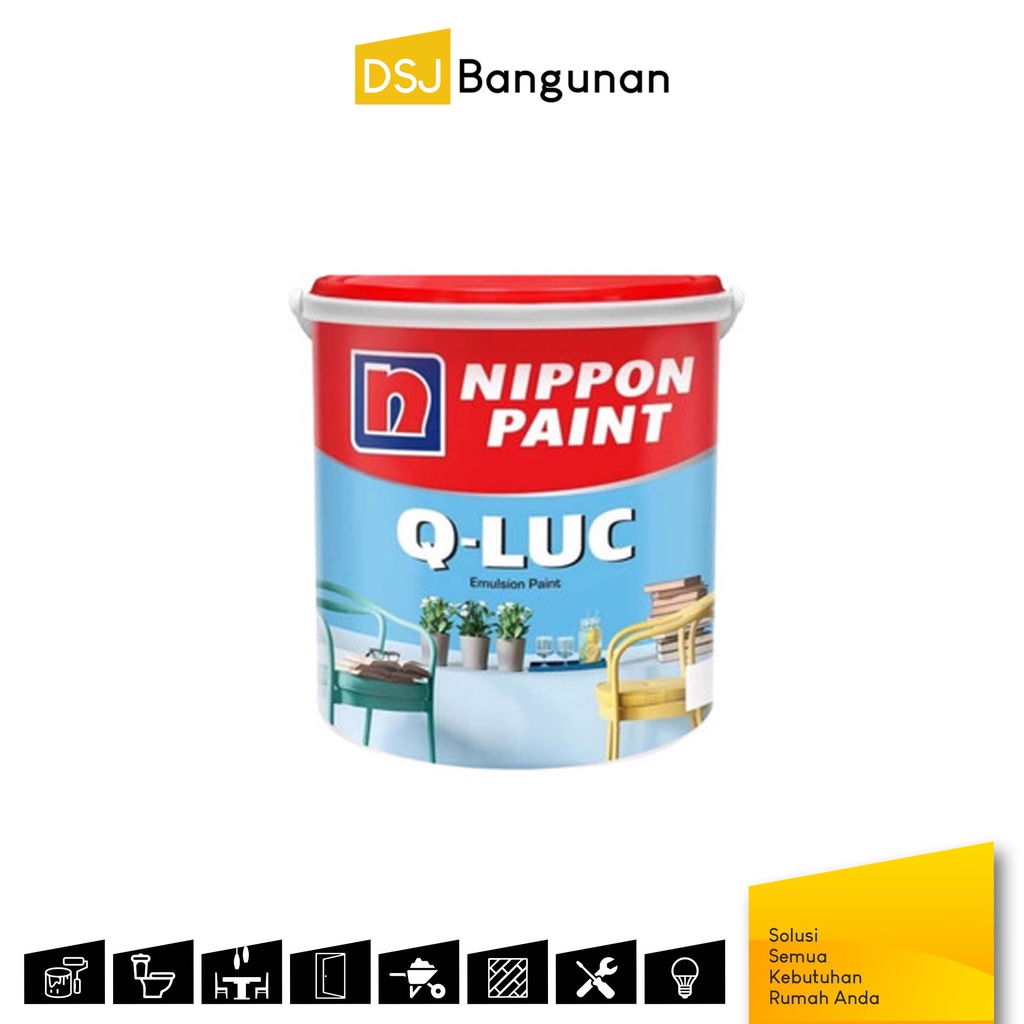 Jual Nippon Paint Qluc Cat Tembok 4kg Shopee Indonesia