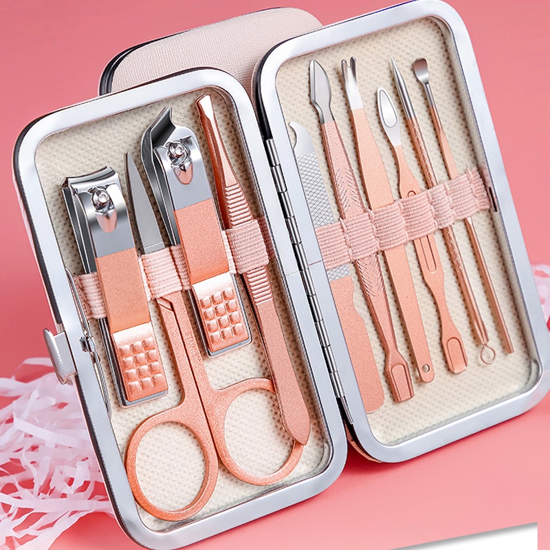 Jual Set Gunting Kuku Set Perawatan Kuku Manicure Pedicure Shopee