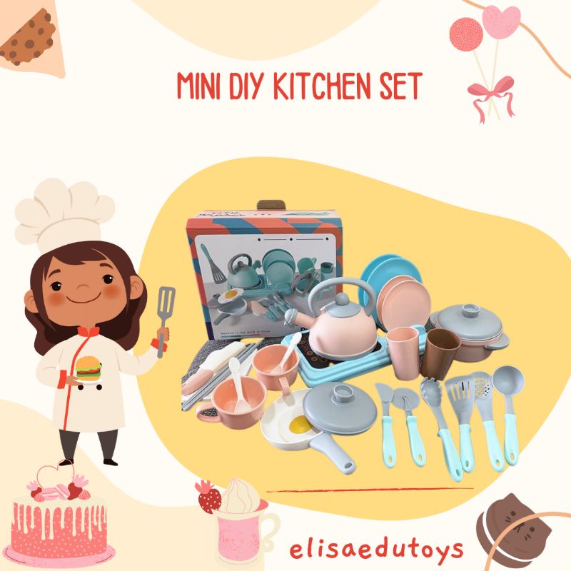 Jual mini kitchenware set | Shopee Indonesia