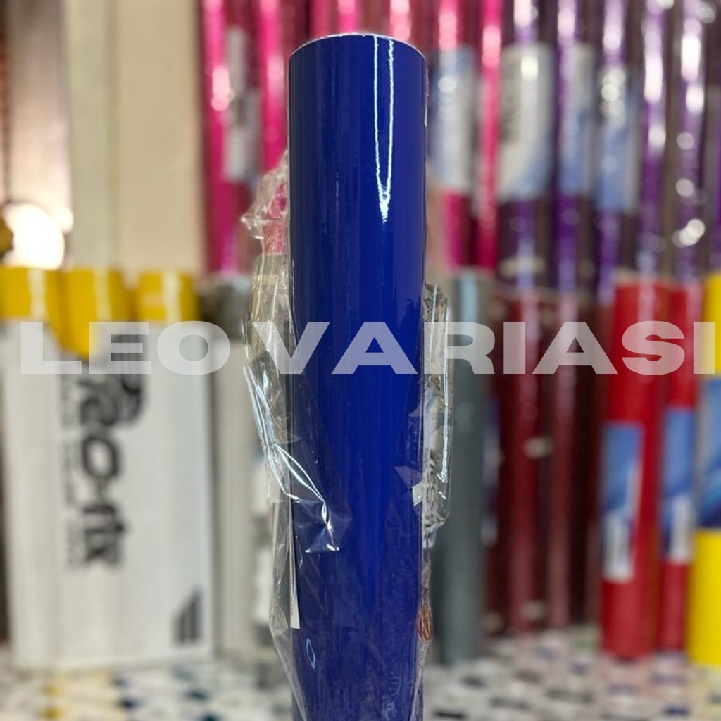 Jual Skotlet Biru Tua Glossy Biru Dingker Biru Navy Profix Lebar 45 Cm