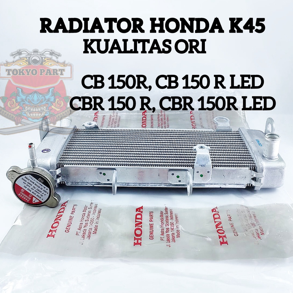 Jual RADIATOR HONDA AHM CB 150R, CB 150 R LED, CBR 150R, CBR 150 R LED ...