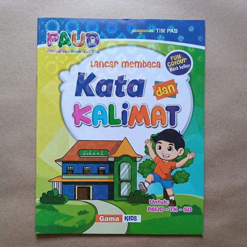 Jual BUKU BELAJAR MEMBACA - LANCAR MEMBACA KATA DAN KALIMAT UNTUK PAUD ...