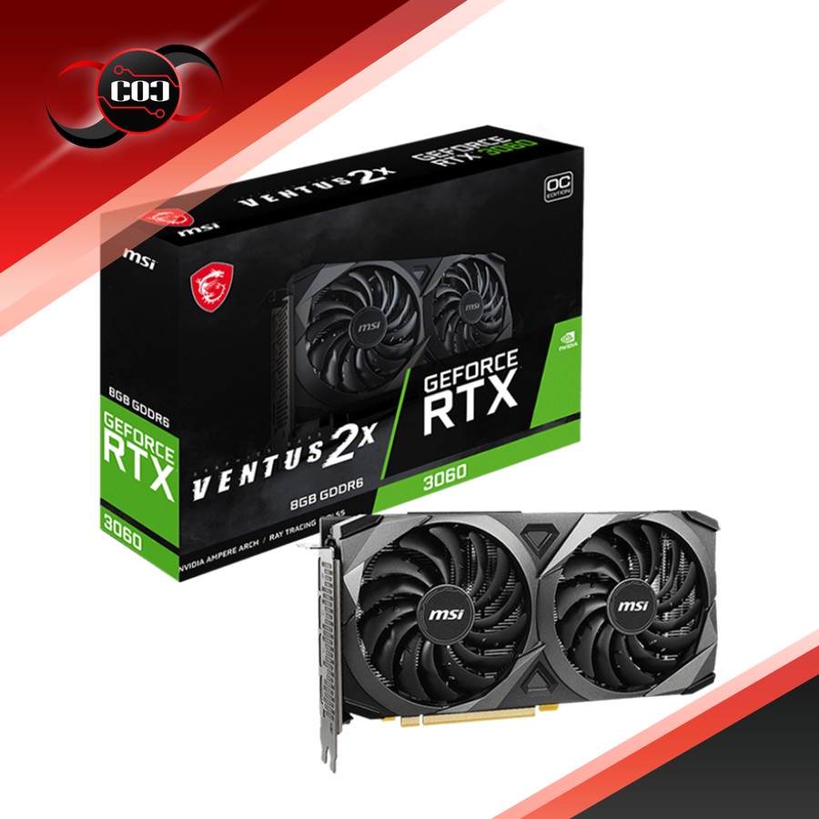 Jual MSI GeForce RTX 3060 8GB VENTUS 2X OC | Shopee Indonesia