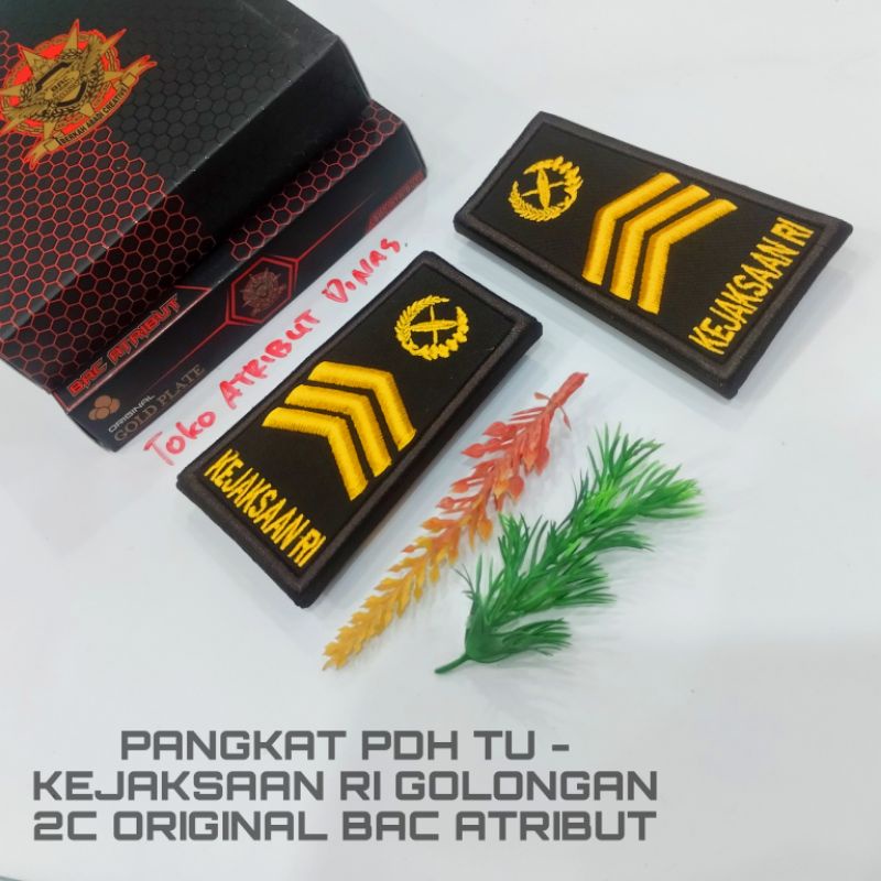 Jual Pangkat PDH TU KEJAKSAAN RI Golongan 2c | Shopee Indonesia