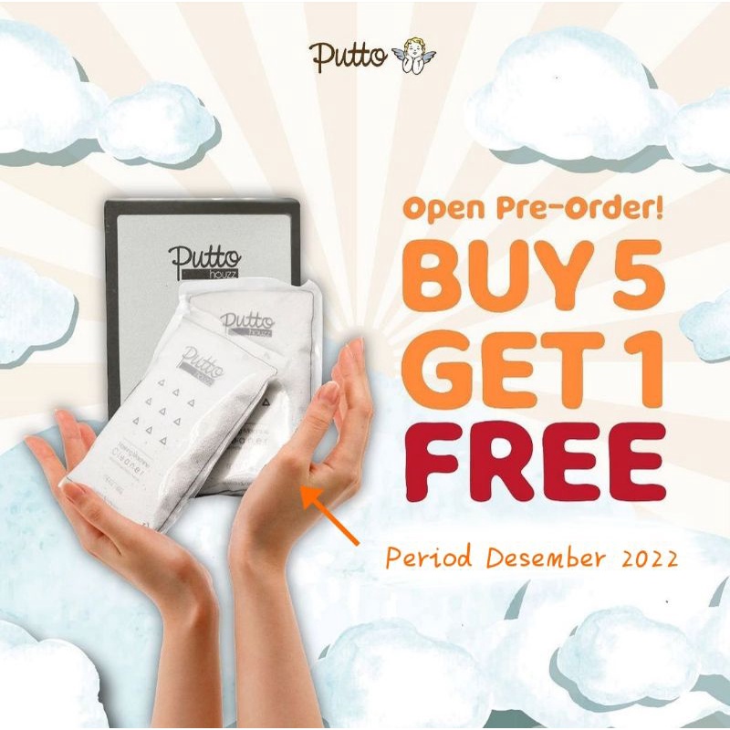 Jual Pre Order Buy 5 Get 1 Free !! Putto Houzz Washing Machine Cleaner