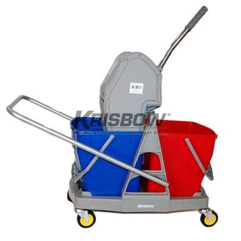 Jual Bak Ember Pel Bucket Wringer With 2 Pails Blue And Red Krisbow ...