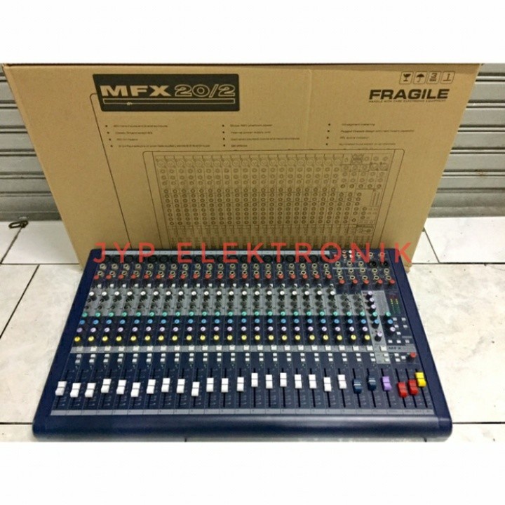 Jual MIXER AUDIO SOUNDCRAFT MFX 20/2 / MFX 20 / MFX 20 / 2 20 CHANNEL ...