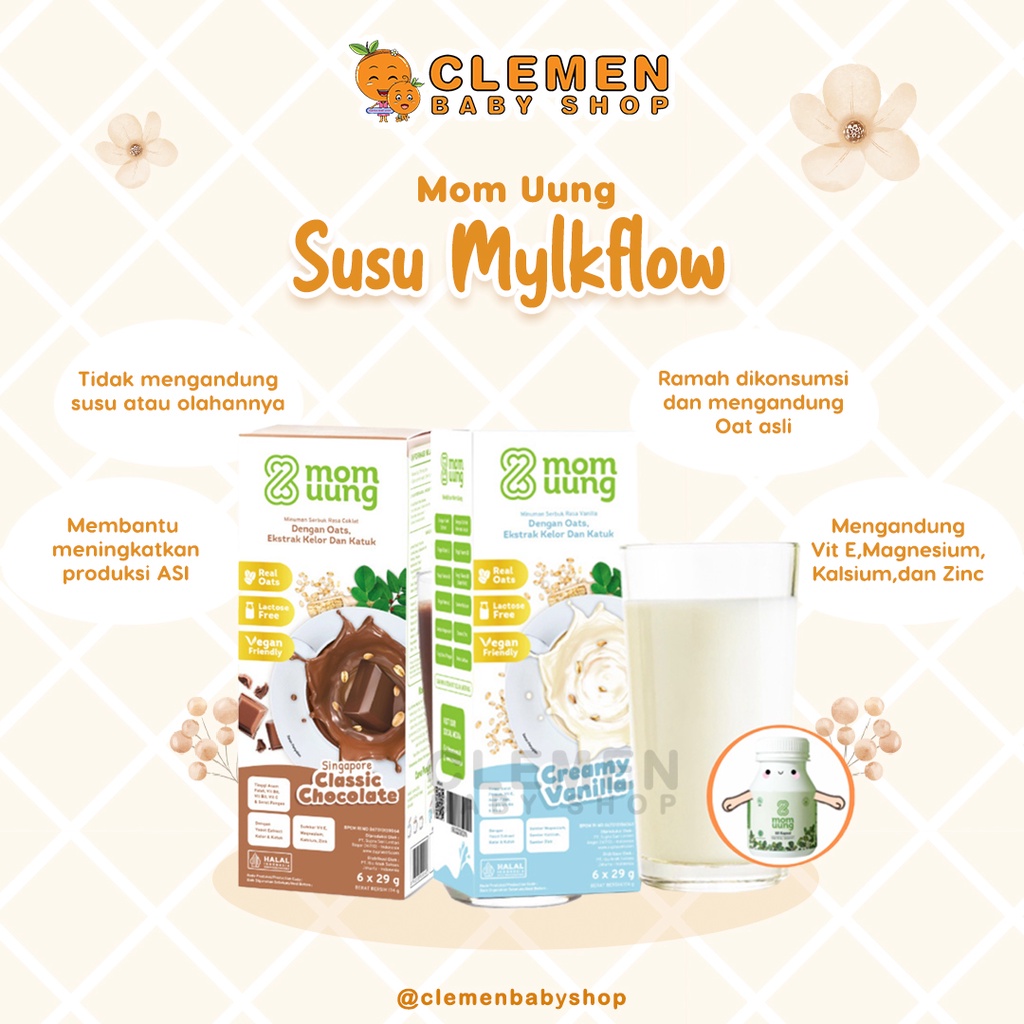 Jual Mom Uung Susu Mylkflow Pelancar Asi ( Susu Pelancar Asi ) | Shopee