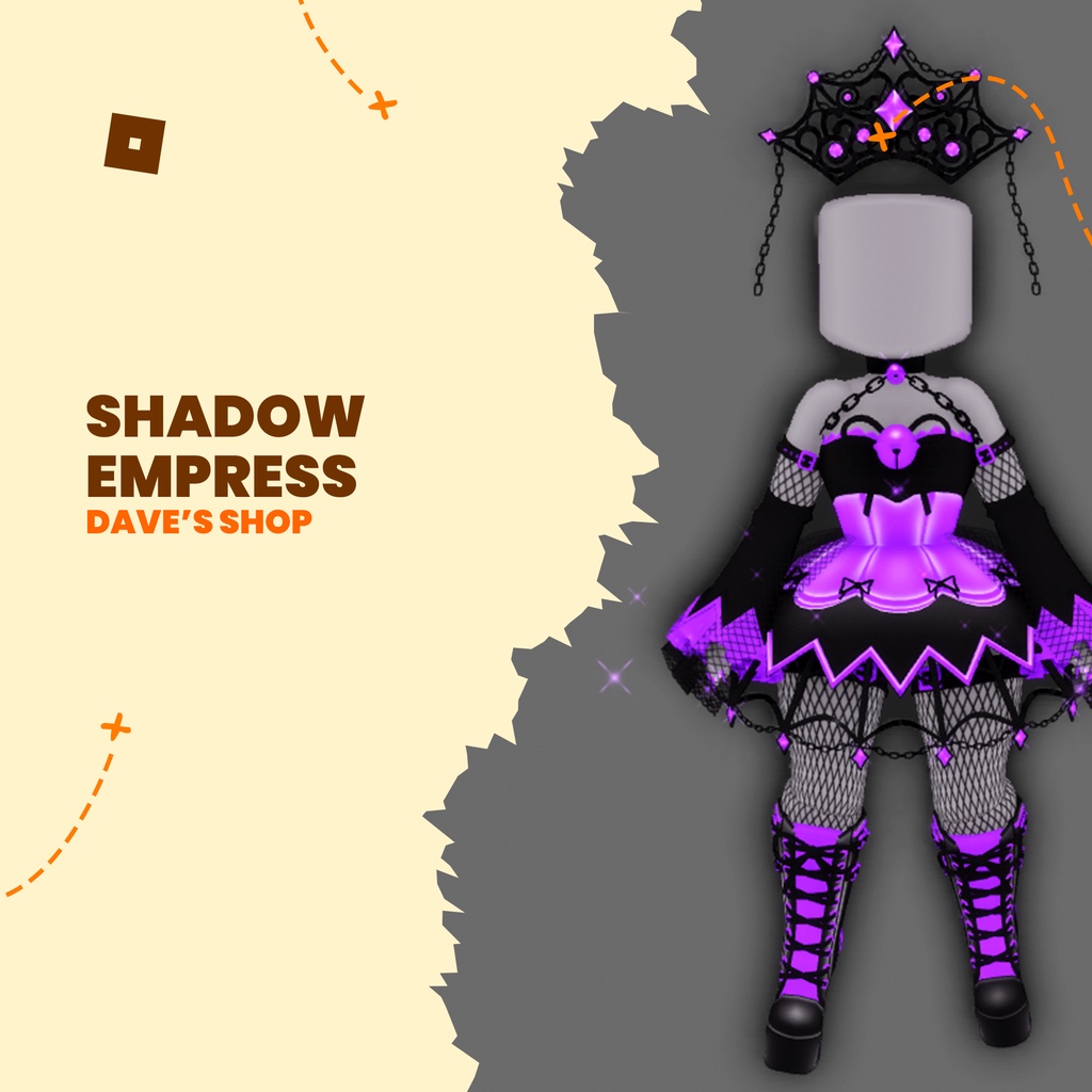 Jual SHADOW EMPRESS FULL SET ROYALE HIGH Shopee Indonesia