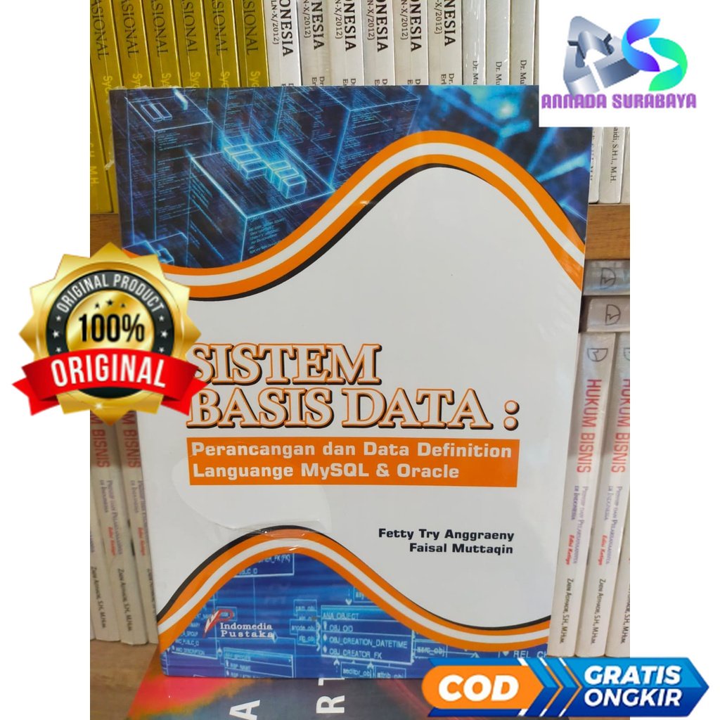 Jual SISTEM BASIS DATA Perancangan Dan Data Definition Language MySQL ...