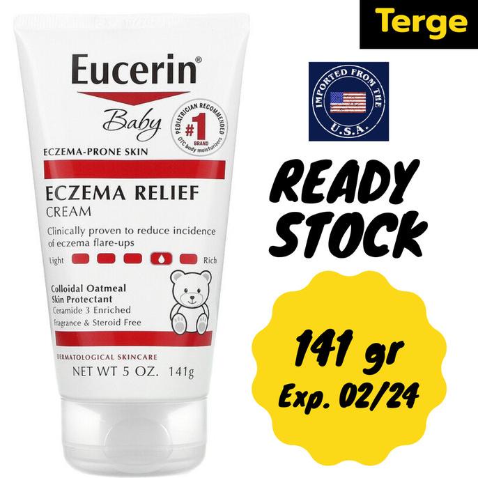 Jual Eucerin Baby Eczema Relief Cream 141 226 g Shopee Indonesia