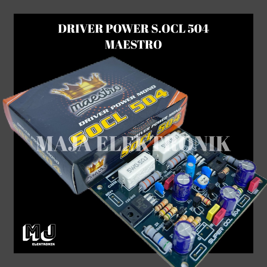 Jual Kit Driver Power SOCL 504 Maestro | Shopee Indonesia