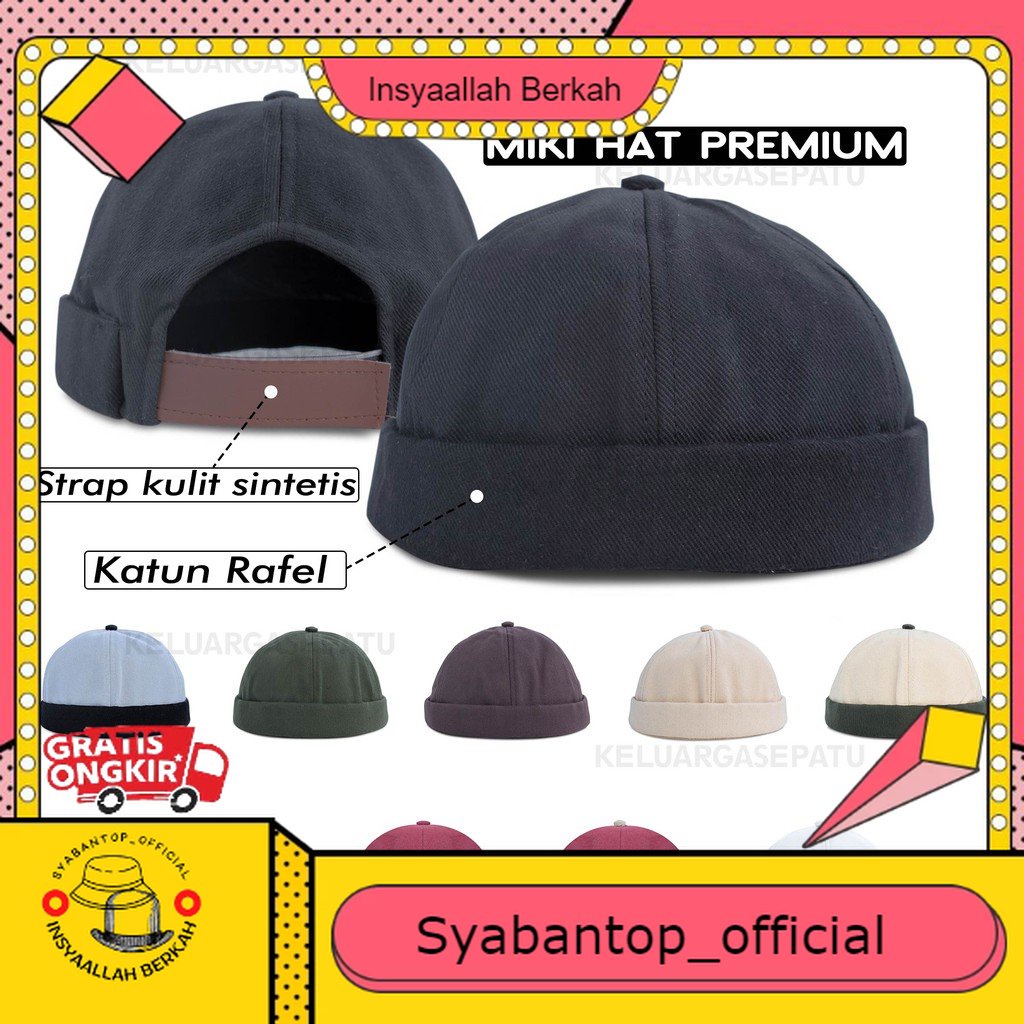 Jual Peci Miki Hat Topi Miki Hat Premium Peci Uas Peci Dewasa Peci Miki