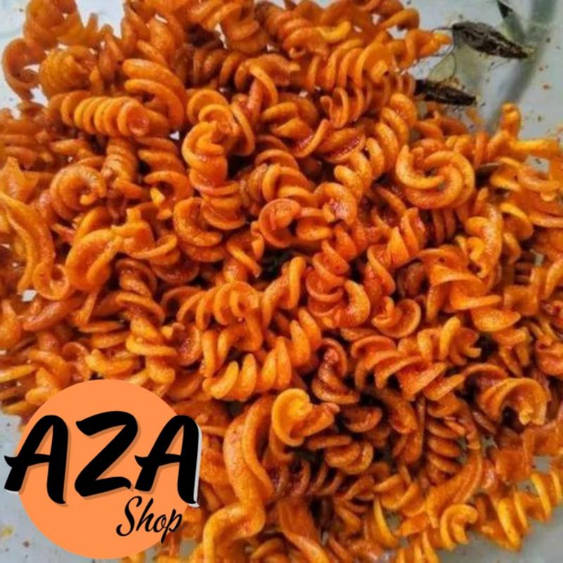 Jual Makaroni Spiral Pedas Makaroni Ulir Kemasan Hemat Shopee Indonesia