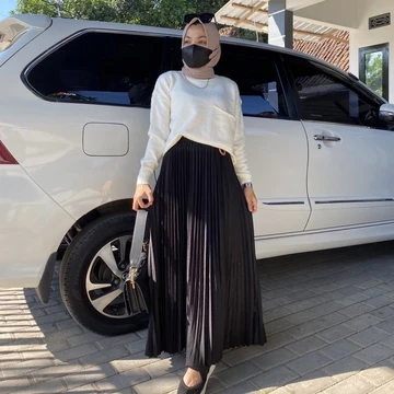 Rok Plisket Rok Plisket Premium Rok Rania Plisket Premium Rok Plisket Ring Import By Rania