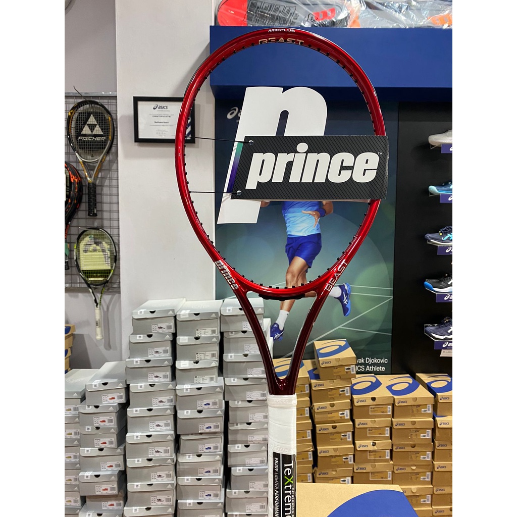 Jual Raket Tenis Prince Beast LITE 100 [255 Gram / 100 inc] | Shopee ...