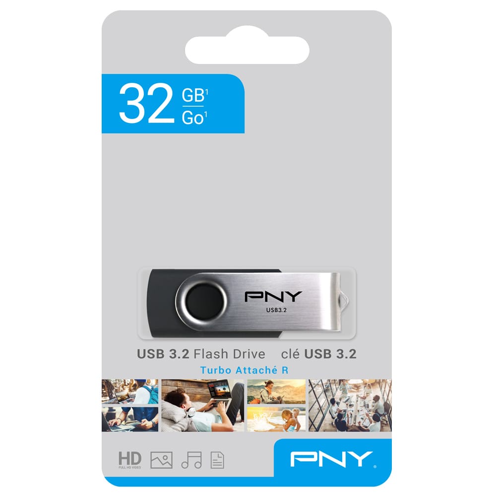 Jual usb flash disk flashdisk pny 16gb 32gb 64gb 128gb turbo