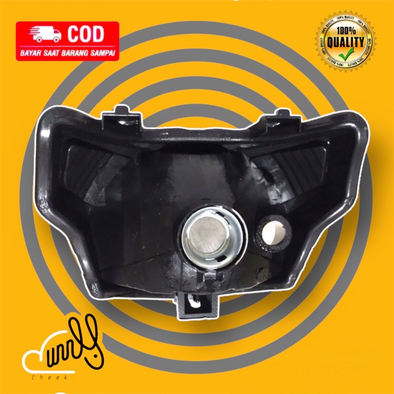 Jual Reflektor / Lampu Depan / Headlamp Yamaha Vega ZR Satu Set LED