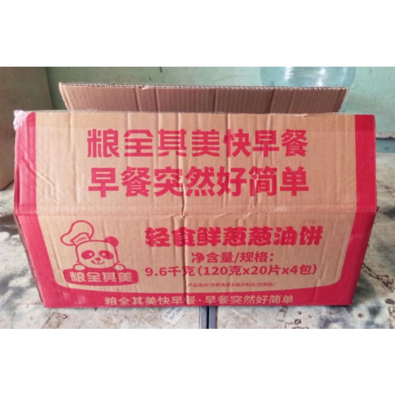 Jual Roti prata frozen liang food frozen-18c 1dus 80pcs /120gram (isi ...