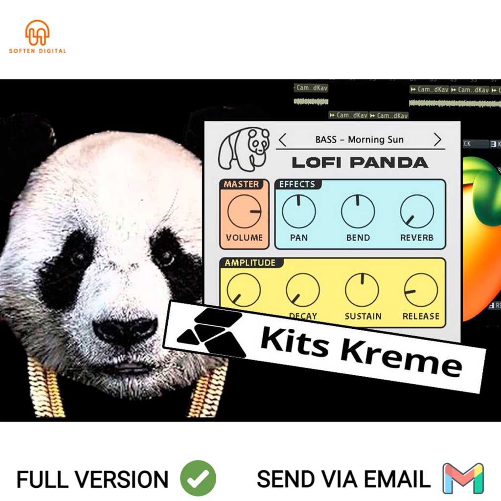 Jual Kits Kreme LOFI PANDA vst plugin collection of 70, nostalgic