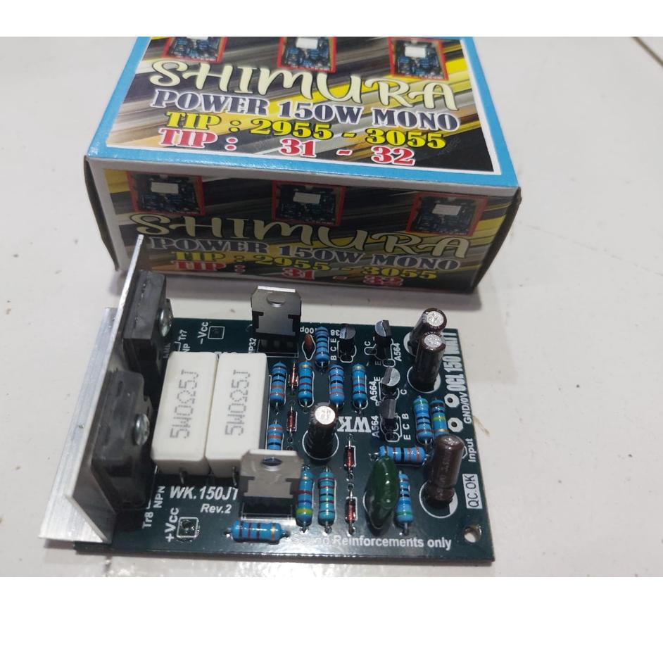 Jual Harga Favorit Power ocl 150 watt mono + lengkap pendingin TR2955