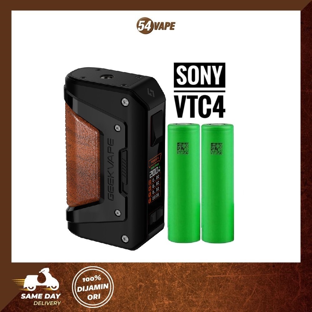 Jual Geekvape Aegis Legend 2 L200 Box Mod + Battery VTC 4 | Shopee ...
