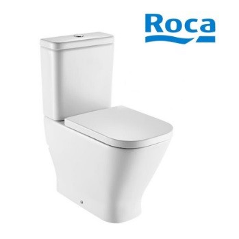 Jual TERBAIK ROCA THE GAP KLOSET DUDUK MONOBLOCK CLOSE COUPLED 305 MM ...