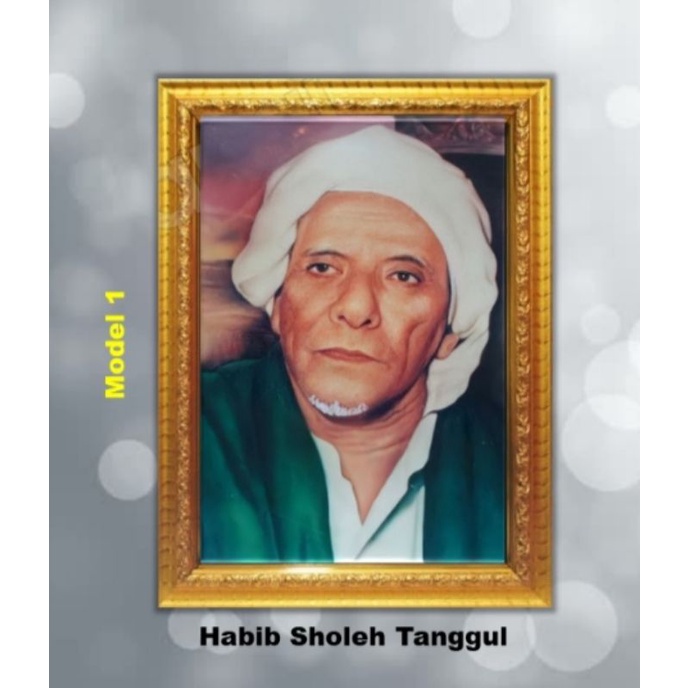 Jual Poster Habib Sholeh Tanggul ( Bingkai+ Kaca) Ukuran 35 x 25 cm ...