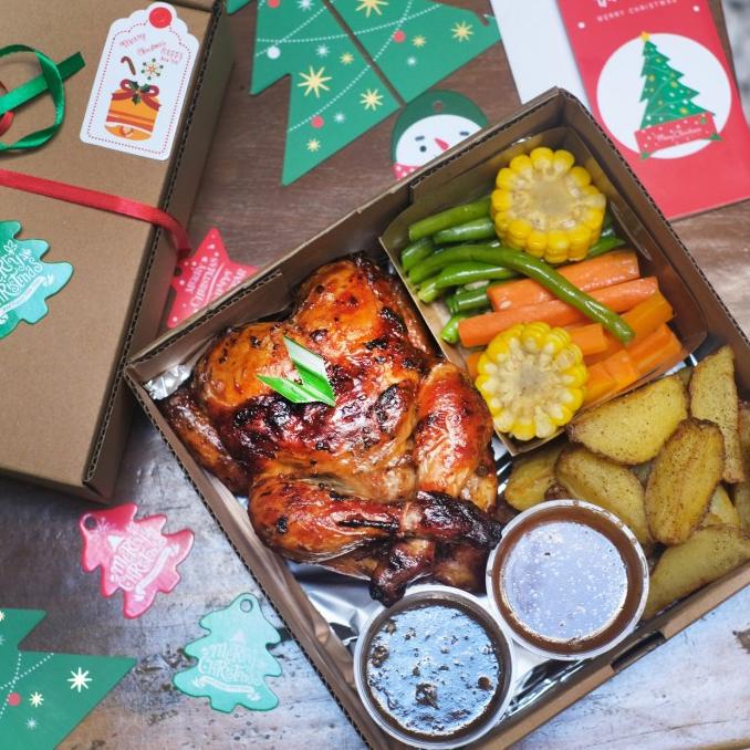 Jual christmas gift hampers natal (roast chicken) | Shopee Indonesia
